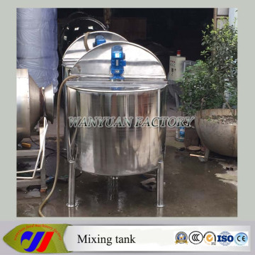 Conical Bottom Mixing Tank with VFD Used for Juice Production